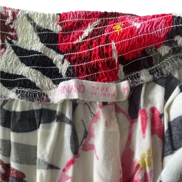 Hinano Off-The-Shoulder Blouse Sz M Lehua Design - previously owned, lik… - Picture 7 of 9